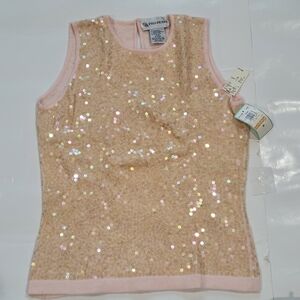 Evan Picone Soft Pink Knit Top